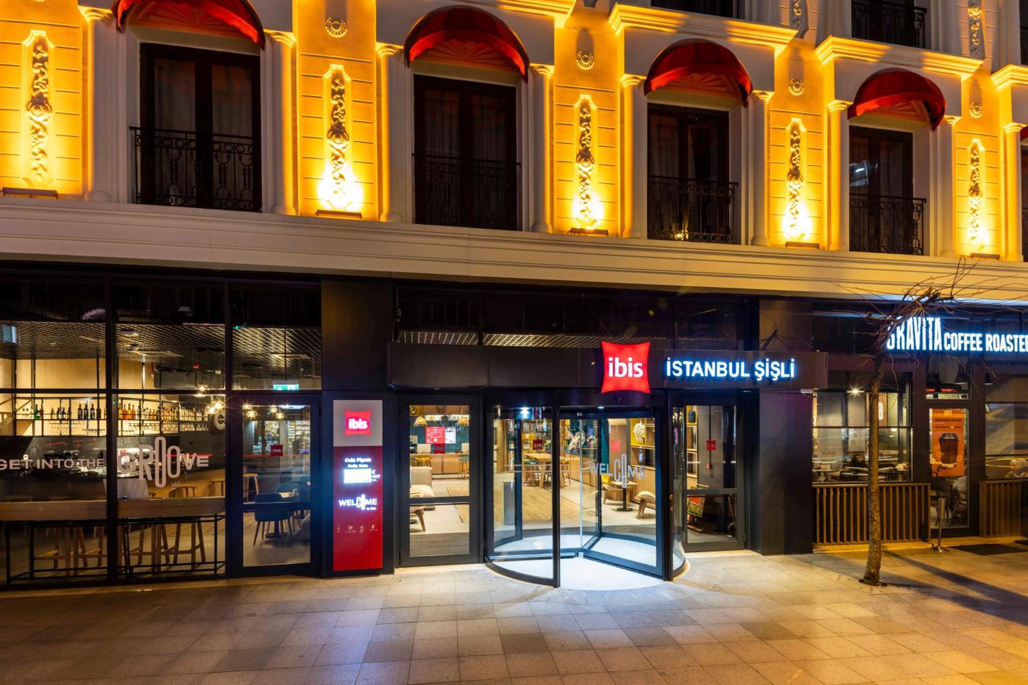 Hotel Ibis Istanbul Sisli Exterior foto
